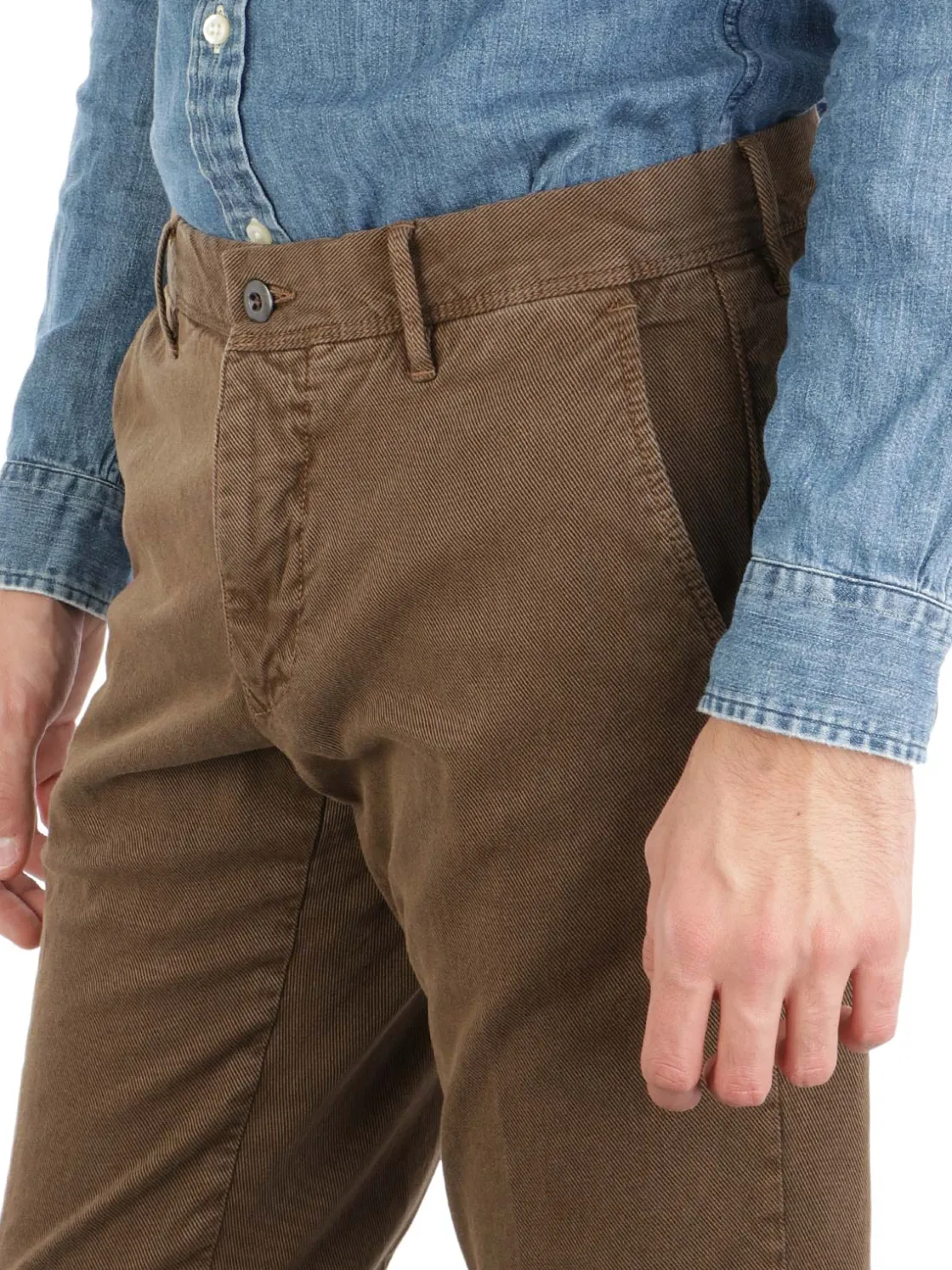 Incotex | Pantalone Uomo in Cotone Stretch>Uomo Pantaloni