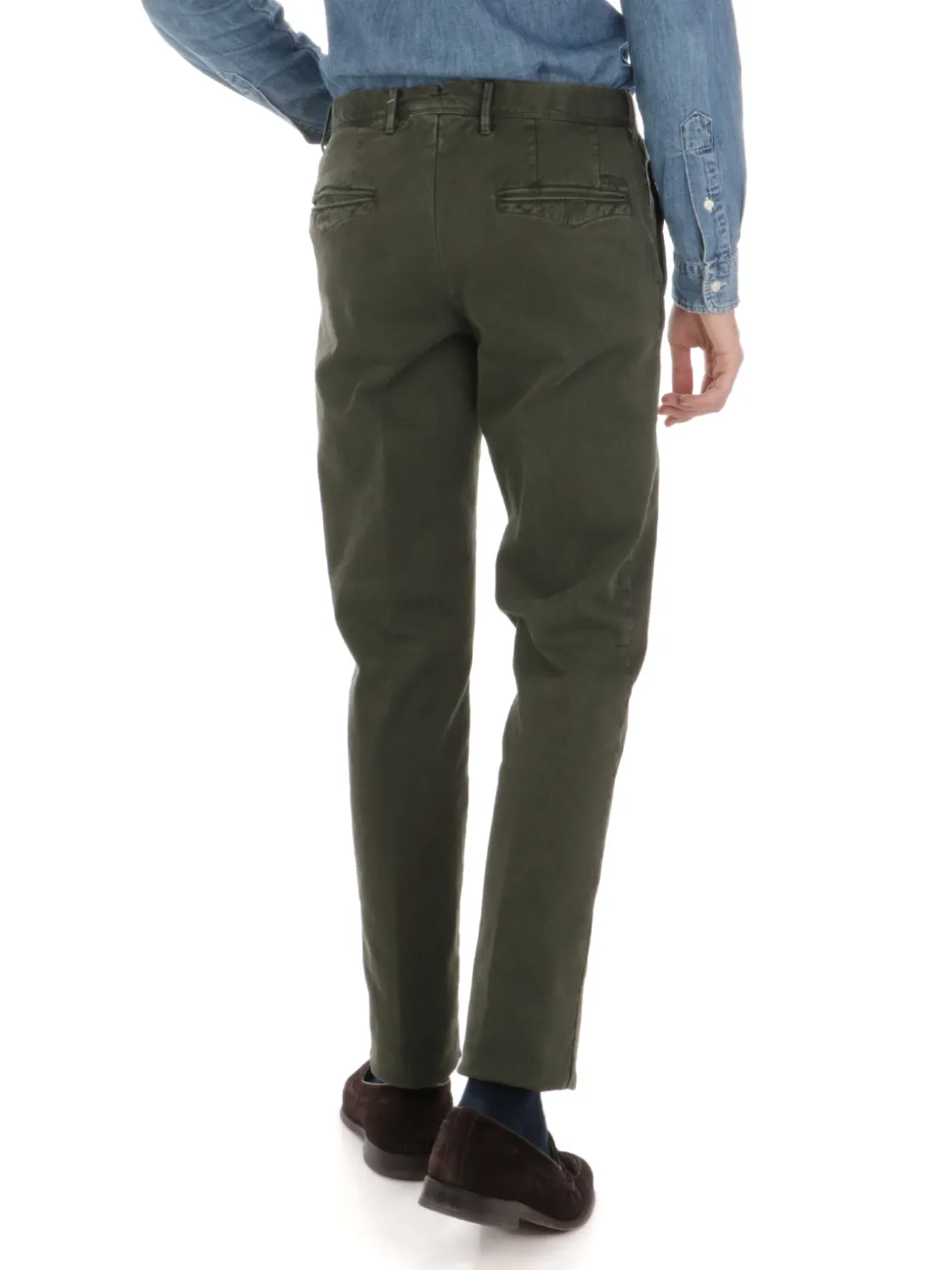 Incotex | Pantalone Uomo in Cotone Stretch>Uomo Pantaloni