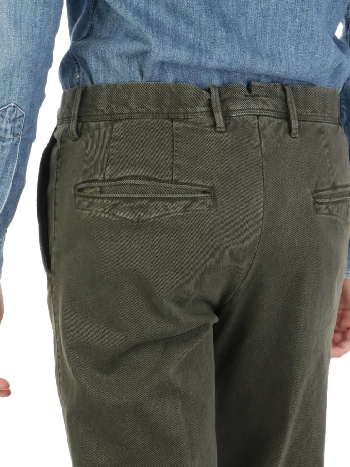 Incotex | Pantalone Uomo in Cotone Stretch>Uomo Pantaloni