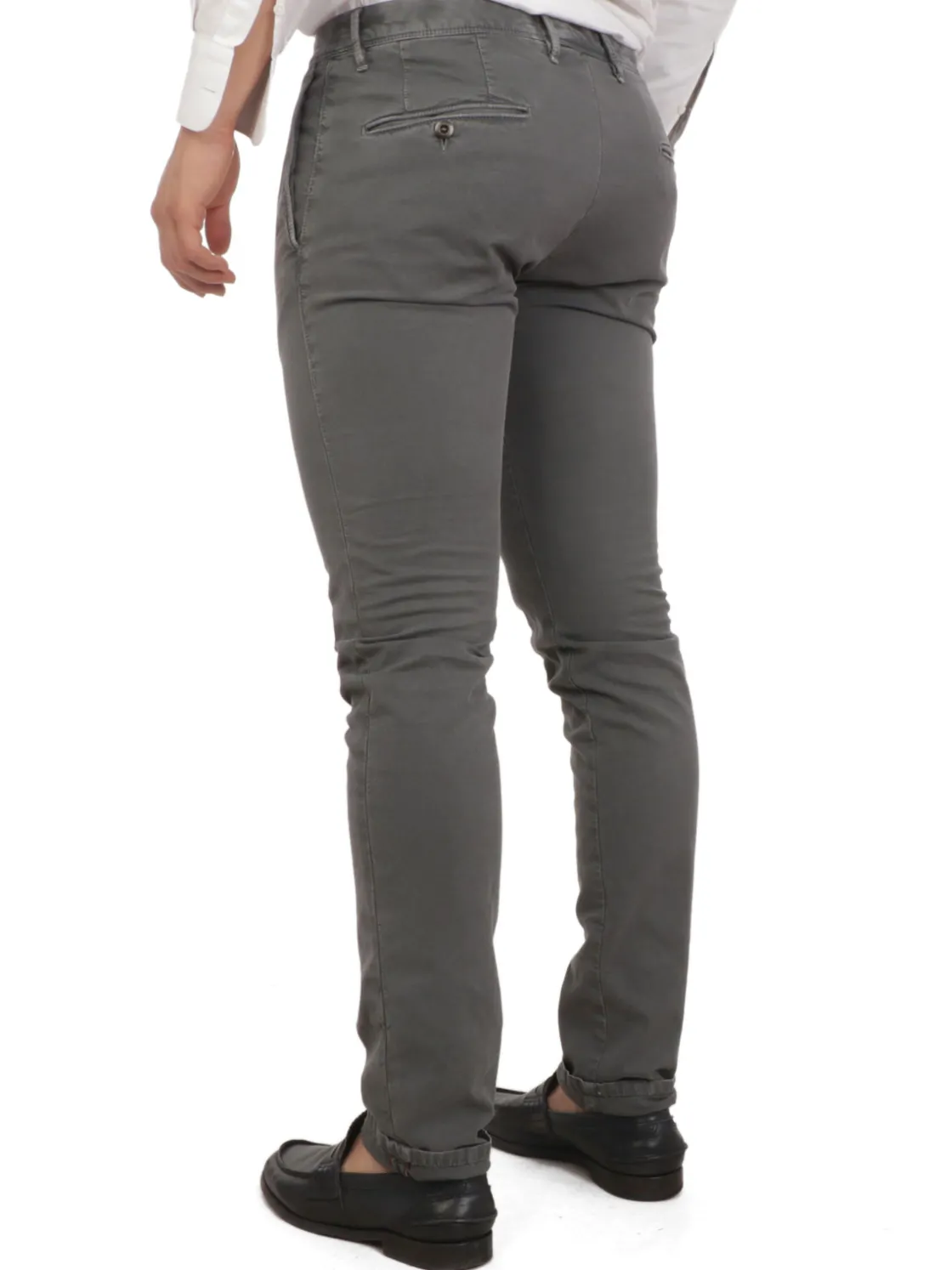 Incotex | Pantaloni Uomo in Cotone Stretch>Uomo Pantaloni