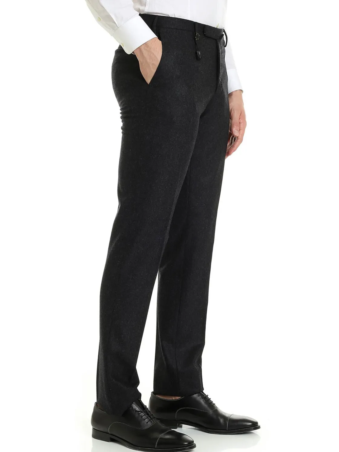 Incotex | Pantaloni Uomo Slim Fit in Lana>Uomo Pantaloni