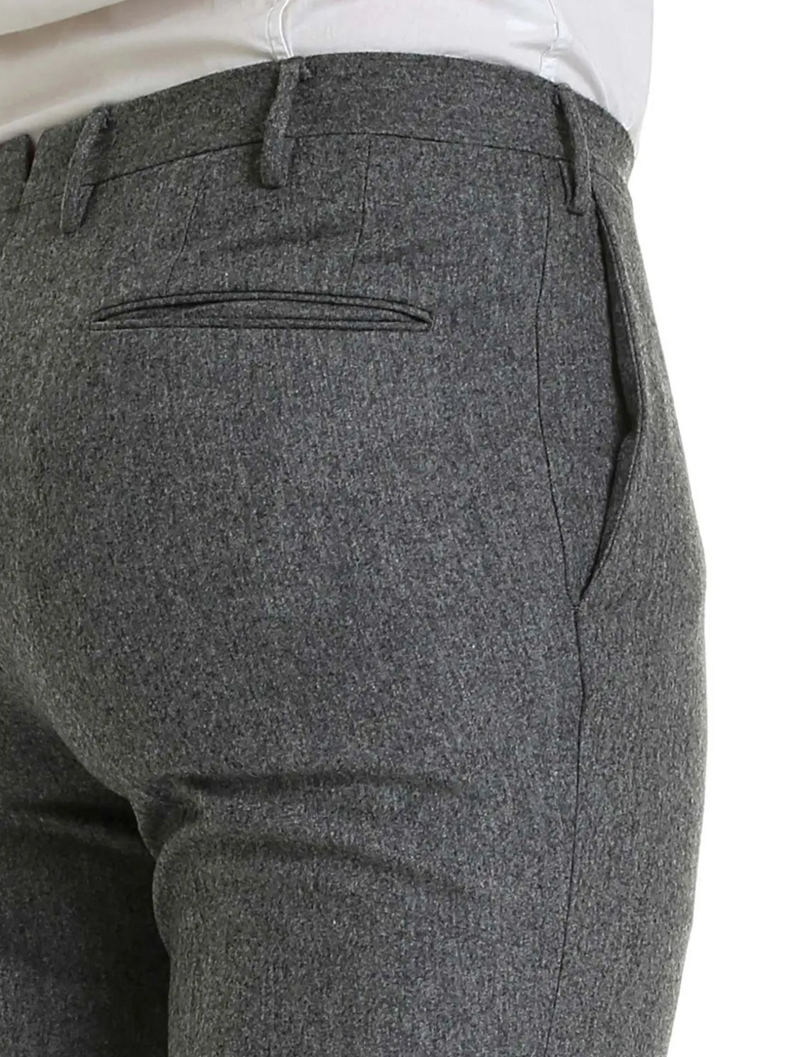 Incotex | Pantaloni Uomo Slim Fit in Lana>Uomo Pantaloni