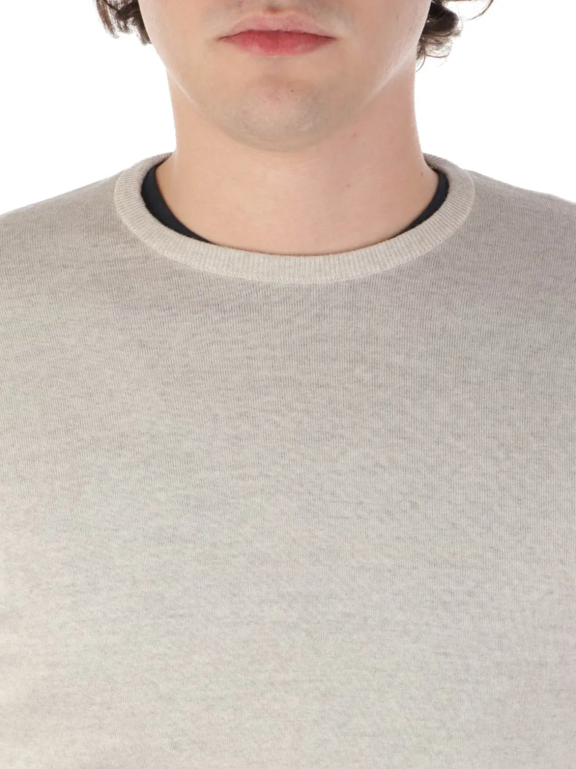 John Smedley | Girocollo Uomo Marcus>Uomo Maglie