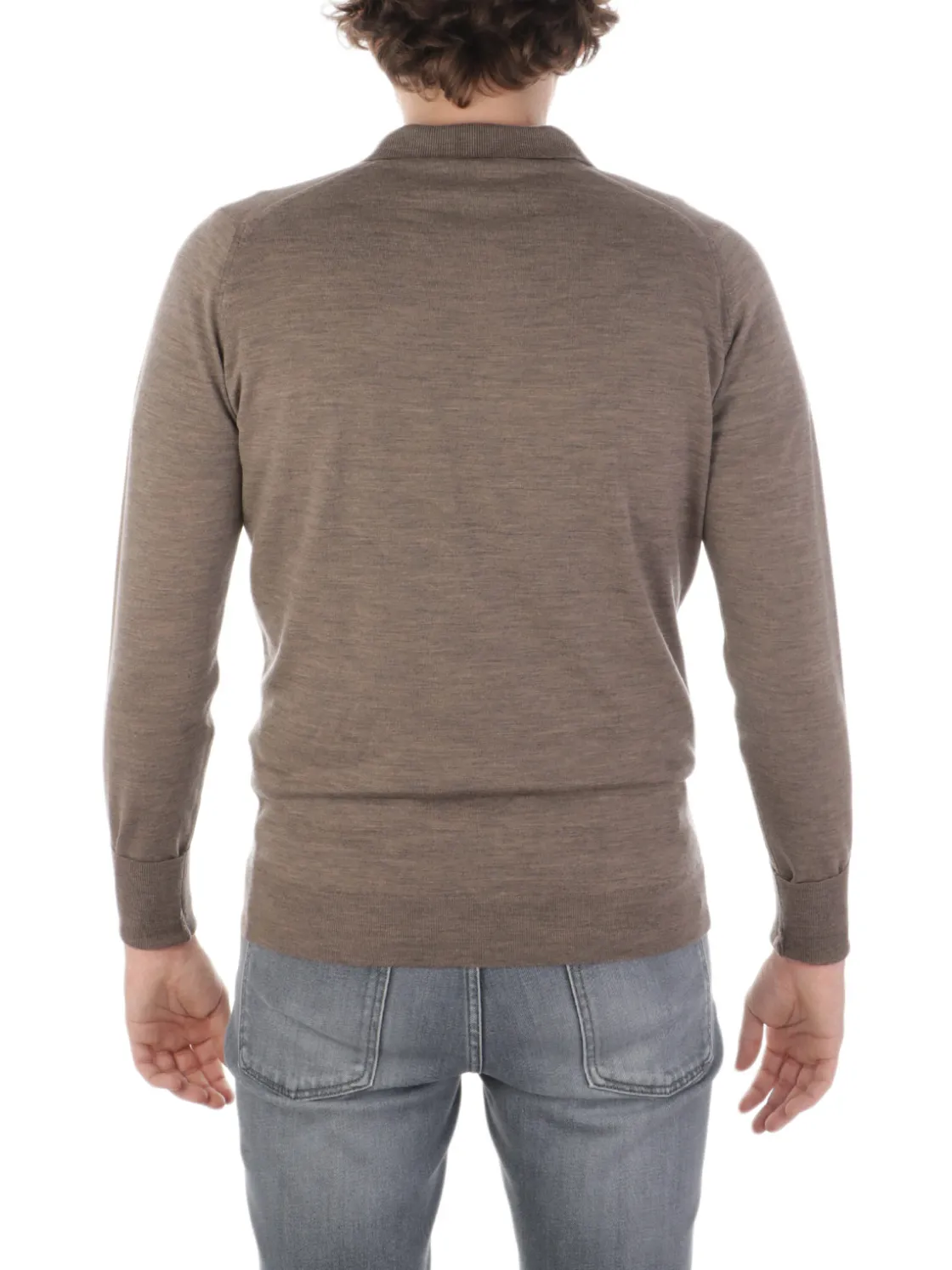 John Smedley | Polo Uomo Manica Lunga Cotswold>Uomo Maglie