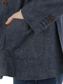 Kiltie | Giacca Donna Lauren in Lino e Cotone><noscript><img width=