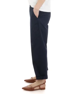 Kiltie | Pantaloni Donna George in Cotone>Donna Pantaloni