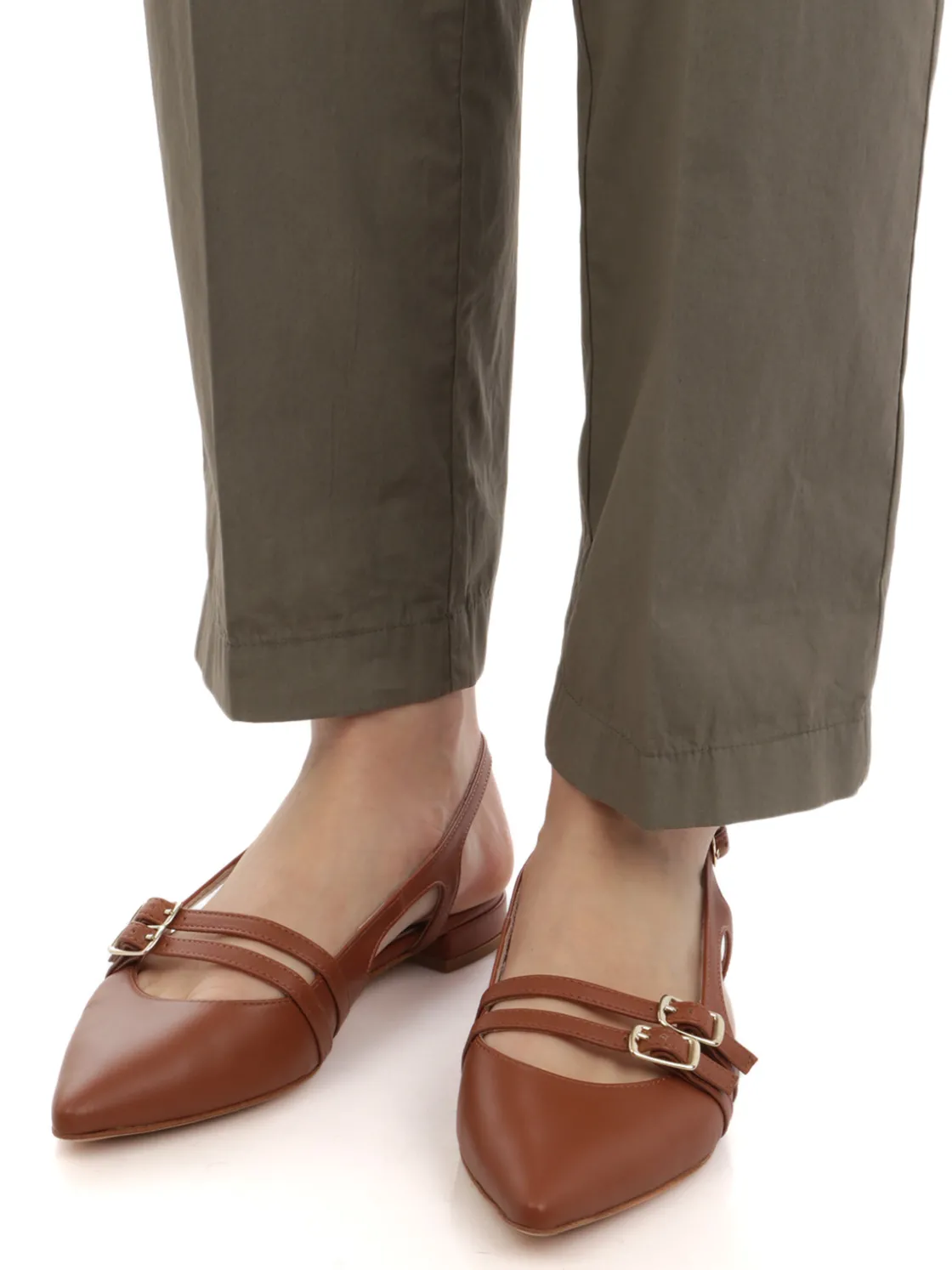 Kiltie | Pantaloni Donna George in Cotone>Donna Pantaloni