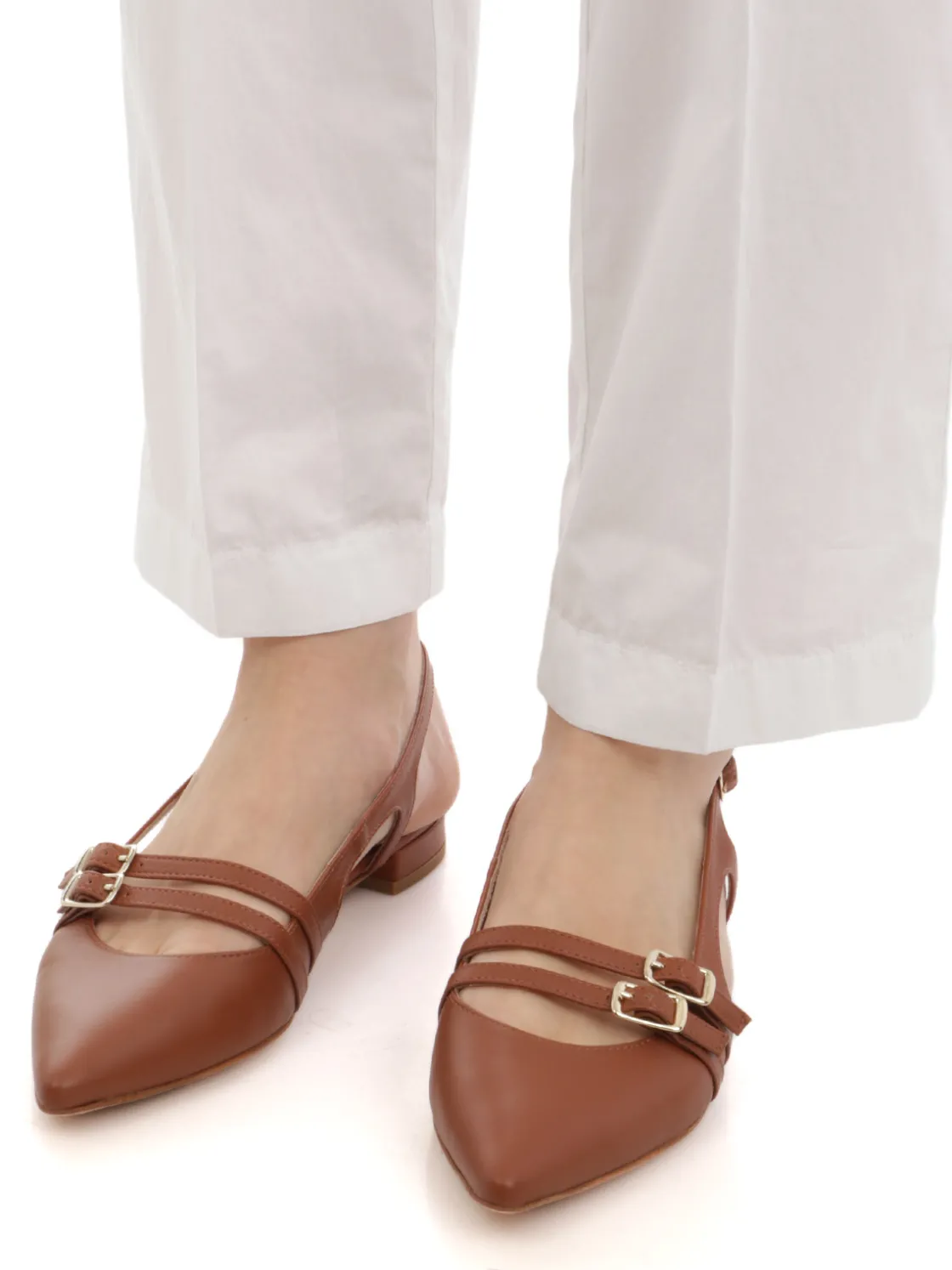Kiltie | Pantaloni Donna George in Cotone>Donna Pantaloni