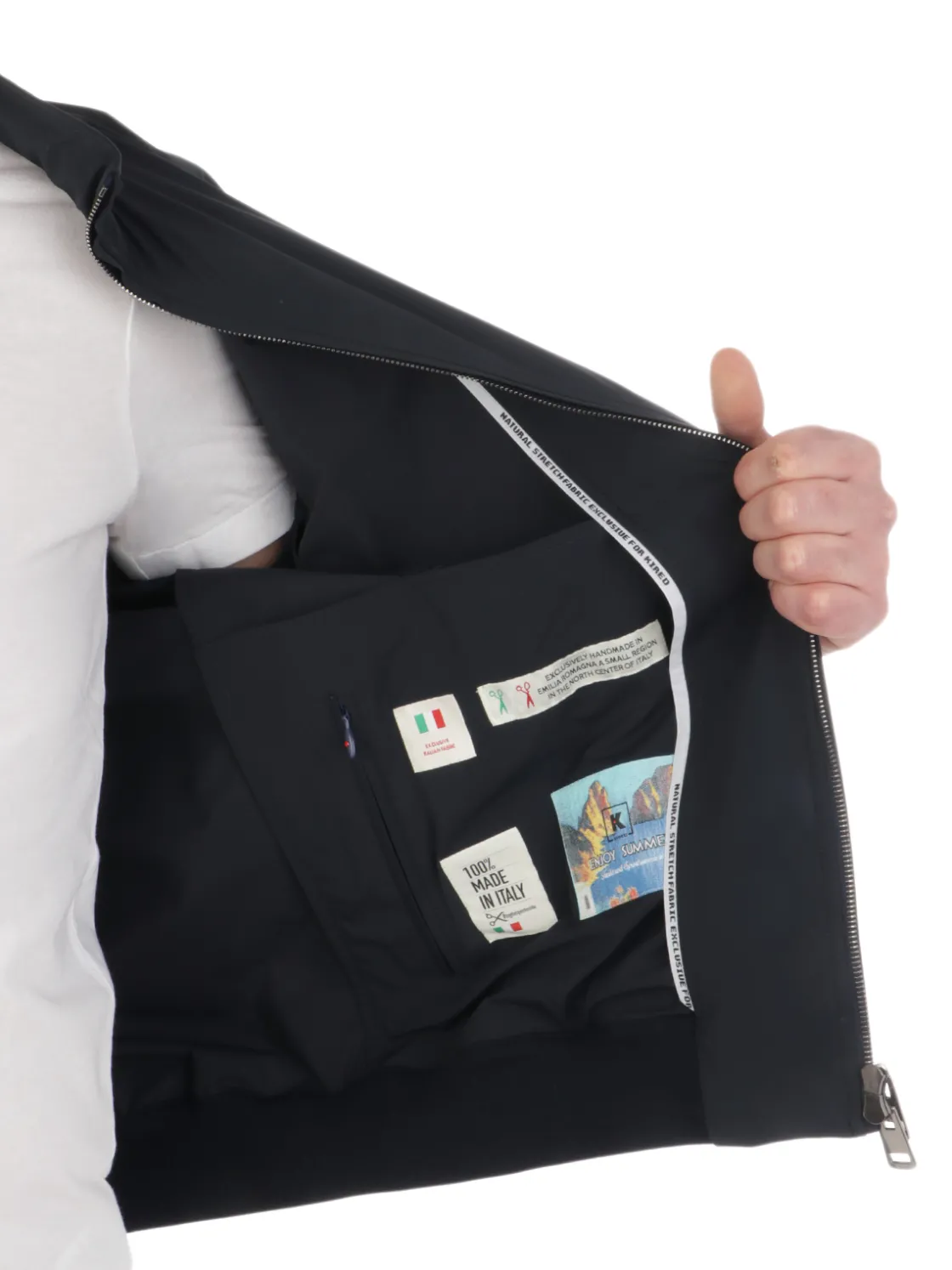 Kired | Giubbotto Uomo Liam Elasticizzato>Uomo Giubbotti E Piumini