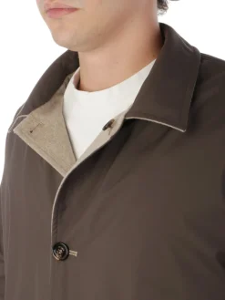 Kired | Soprabito Uomo Reversibile in Cashmere><noscript><img width=