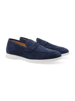 Kiton | Mocassini Uomo in Suede con Fascetta>Uomo Mocassini