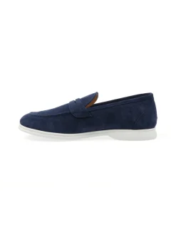 Kiton | Mocassini Uomo in Suede con Fascetta>Uomo Mocassini