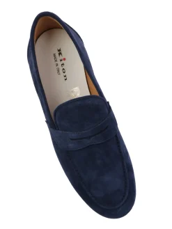 Kiton | Mocassini Uomo in Suede con Fascetta><noscript><img width=