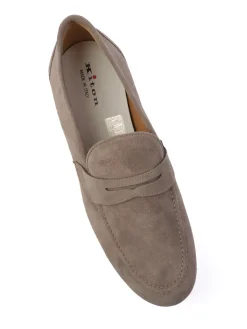 Kiton | Mocassini Uomo in Suede con Fascetta><noscript><img width=