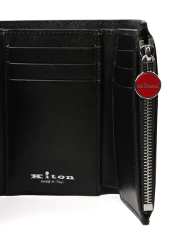 Kiton | Portafoglio Uomo in Pelle con Portamonete><noscript><img width=