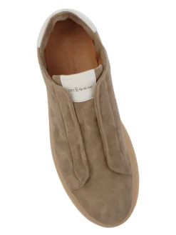 Kiton | Sneakers Uomo in Suede senza Lacci><noscript><img width=