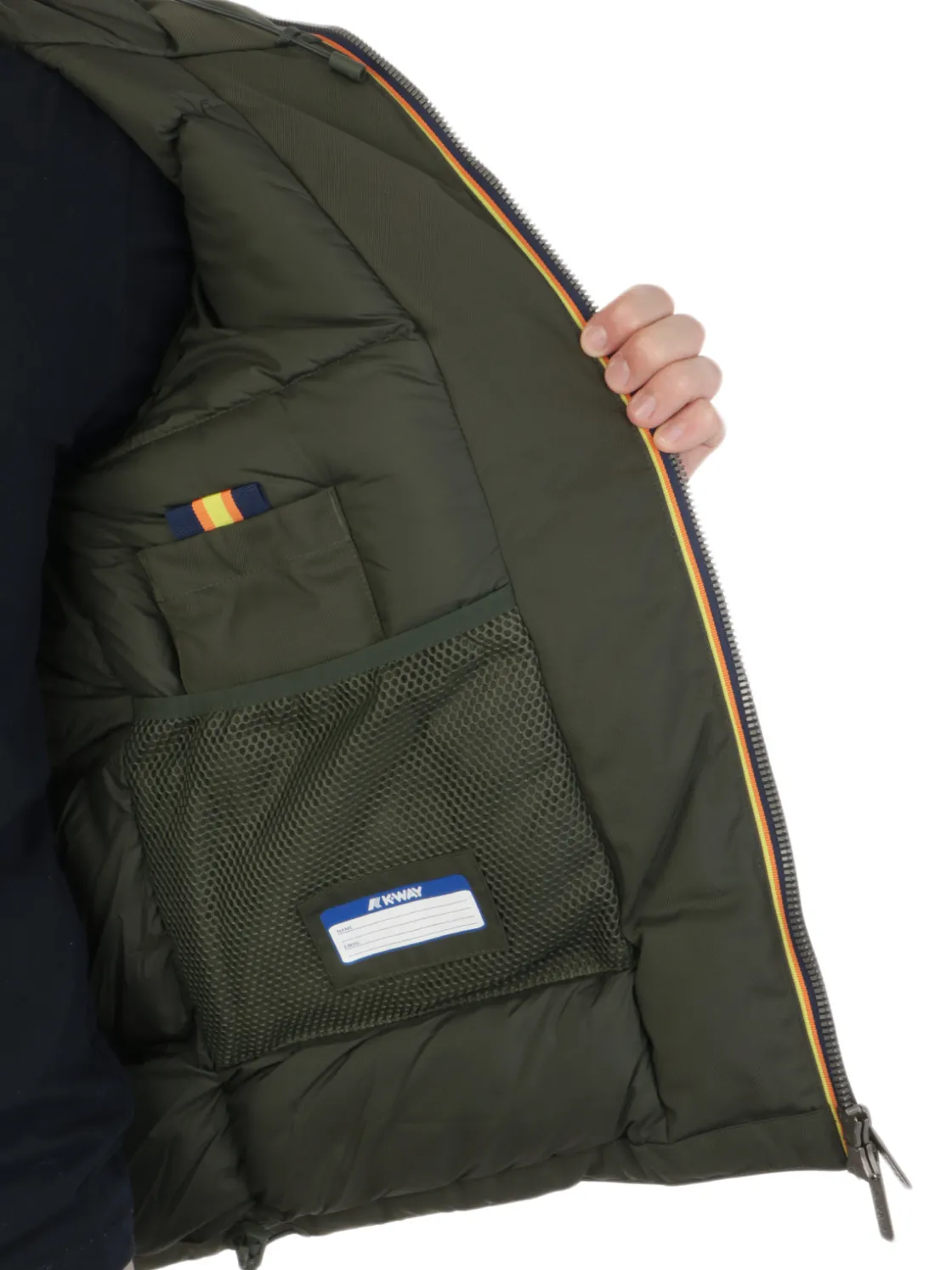 K-way | Giubbotto Uomo Hodin Fabric Mix>Uomo Giubbotti E Piumini
