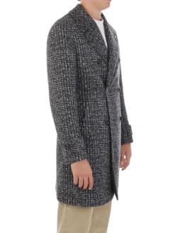 LBM 1911 | Cappotto Uomo Doppiopetto Principe di Galles>Uomo Cappotti E Trench