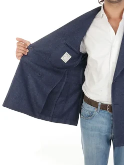 LBM 1911 | Giacca Uomo Doppiopetto in Misto Lana><noscript><img width=