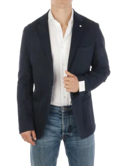 LBM 1911 | Giacca Uomo in Cotone Stretch>Uomo Blazer E Giacche