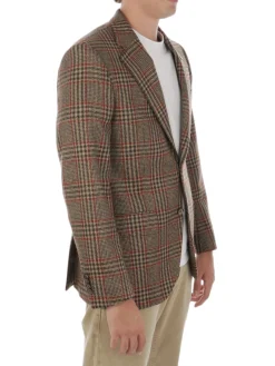 LBM 1911 | Giacca Uomo in Lana Principe di Galles>Uomo Blazer E Giacche
