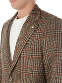 LBM 1911 | Giacca Uomo in Lana Principe di Galles><noscript><img width=