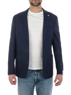 LBM 1911 | Giacca Uomo in Lana Operata><noscript><img width=