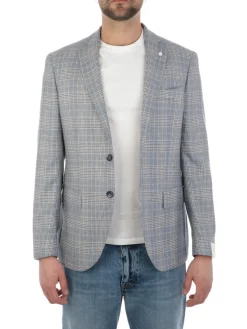 LBM 1911 | Giacca Uomo in Seta e Lana><noscript><img width=
