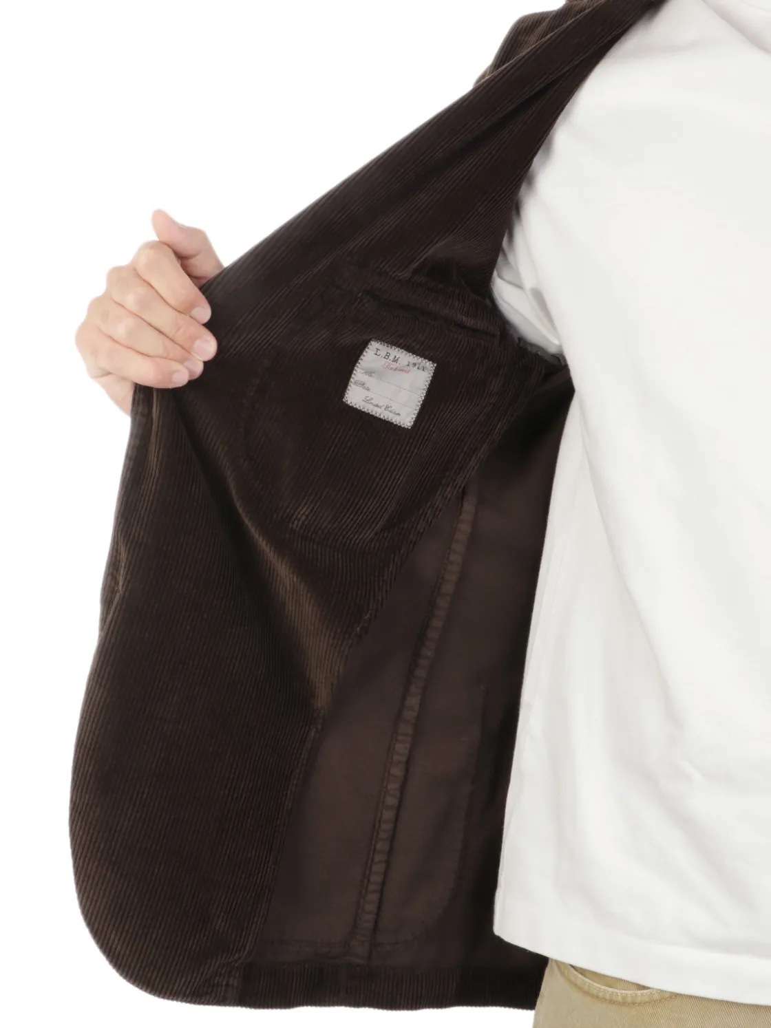 LBM 1911 | Giacca Uomo in Velluto a Coste>Uomo Blazer E Giacche