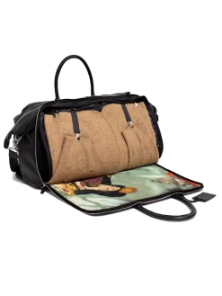 Ludovico Marabotto | Borsone Flamingo con Porta Abiti><noscript><img width=