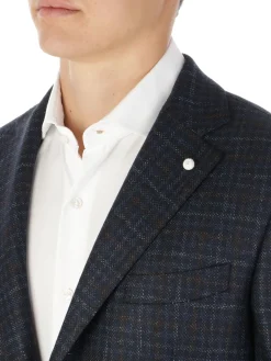 Luigi Bianchi Mantova | Giacca Uomo Principe di Galles><noscript><img width=