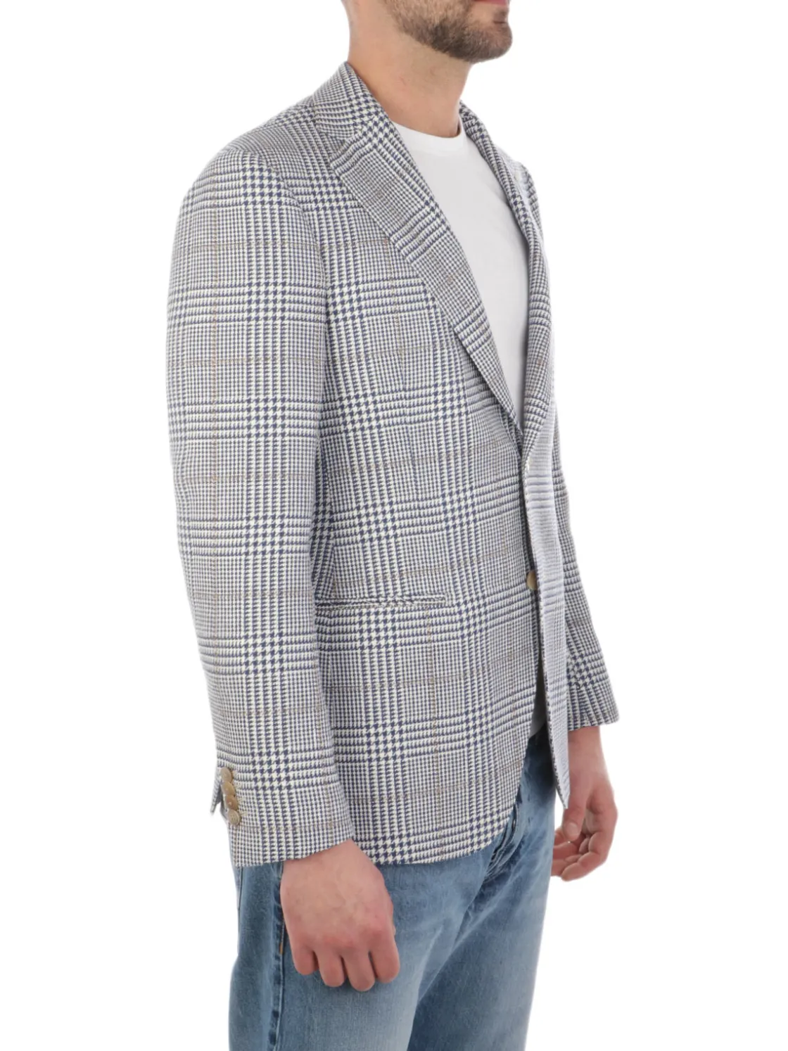 Luigi Bianchi Mantova | Giacca Uomo in Lino e Seta>Uomo Blazer E Giacche