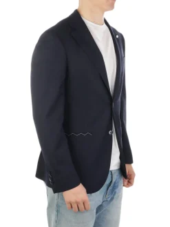 Luigi Bianchi Mantova | Giacca Sartoriale Uomo in Lana Stretch>Uomo Blazer E Giacche