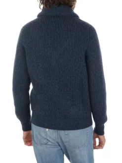 Magazzino Ricambi | Cardigan Sciallato Uomo in Lana e Cashmere>Uomo Maglie