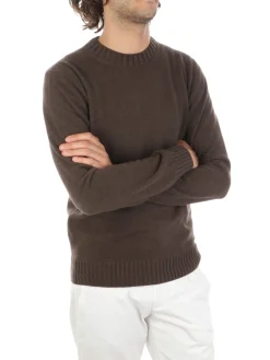 Magazzino Ricambi | Girocollo Uomo in Cashmere Felted>Uomo Maglie