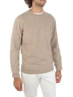 Magazzino Ricambi | Girocollo Uomo in Cashmere Felted>Uomo Maglie