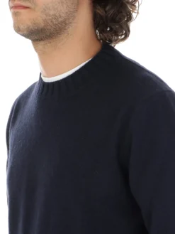 Magazzino Ricambi | Girocollo Uomo in Cashmere Felted><noscript><img width=