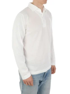 Magazzino Ricambi | Polo Uomo Manica Lunga in Cotone Emilcotoni>Uomo Polo