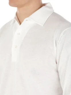 Magazzino Ricambi | Polo Uomo Manica Lunga in Cotone Emilcotoni><noscript><img width=