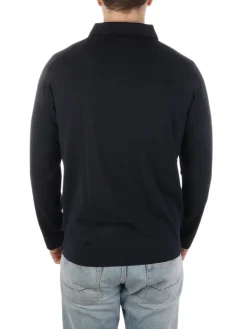 Magazzino Ricambi | Polo Uomo Manica Lunga in Cotone Emilcotoni>Uomo Polo