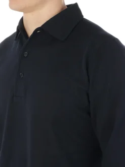 Magazzino Ricambi | Polo Uomo Manica Lunga in Cotone Emilcotoni><noscript><img width=