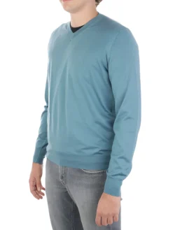 Magazzino Ricambi | Scollo a V Uomo in Cashmere e Seta>Uomo Maglie