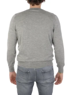 Magazzino Ricambi | Scollo a V Uomo in Cashmere e Seta>Uomo Maglie