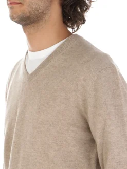 Magazzino Ricambi | Scollo a V Uomo in Cashmere>Uomo Maglie
