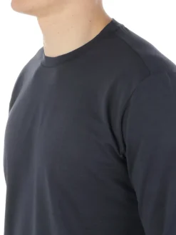Magazzino Ricambi | T-Shirt Uomo Manica Lunga in Cotone Ossigeno><noscript><img width=