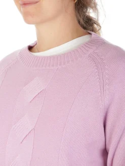 Maidamila | Girocollo Donna a Treccia in Lana><noscript><img width=