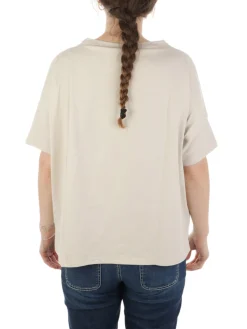 Maidamila | T-Shirt Donna in Cotone Stretch>Donna T-Shirts