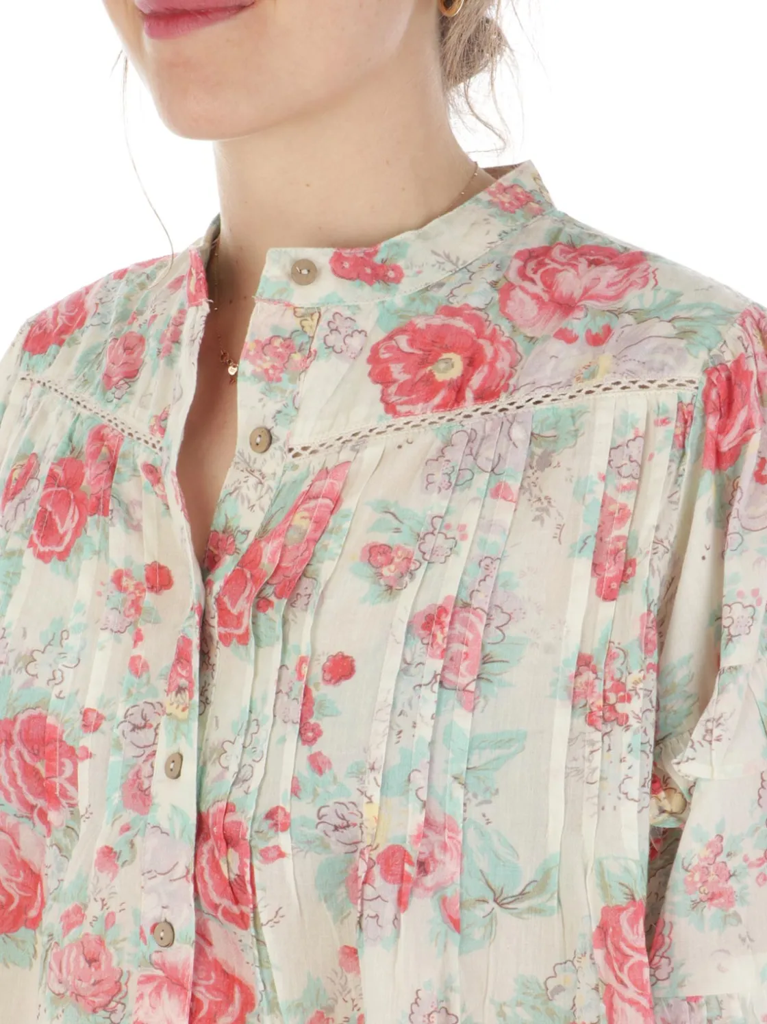 Maison Hotel | Blusa Donna Lolita in Cotone>Donna Camicie