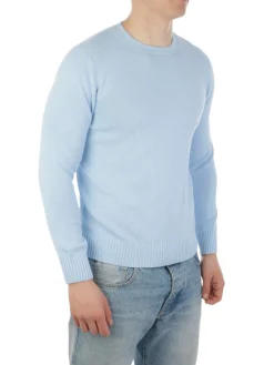 Malo | Girocollo Uomo in Cotone Rasato>Uomo Maglie