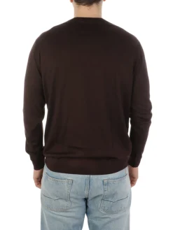 Malo | Girocollo Uomo in Cashmere e Seta>Uomo Maglie